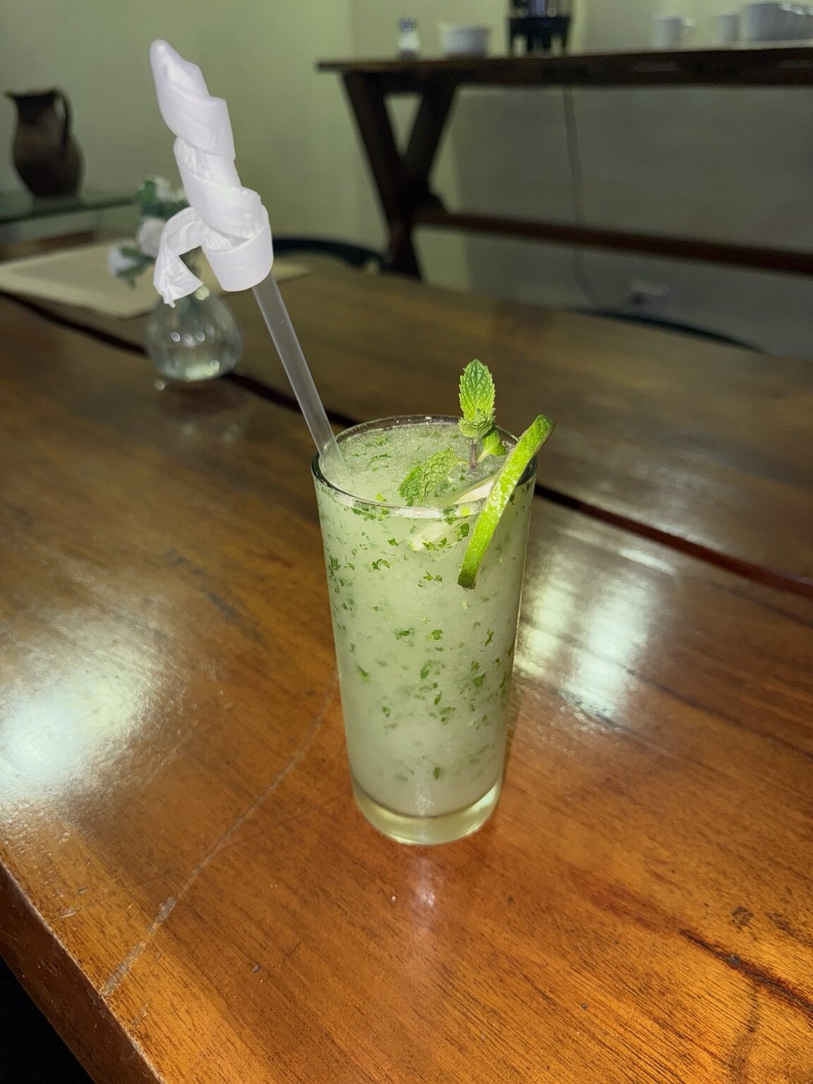 A fresh drink during the Nicaragua journey
